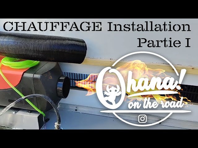 🔥 Début d'incendie dans mon van aménagé - installation d'un chauffage  diesel Chinasto / Webasto #14 