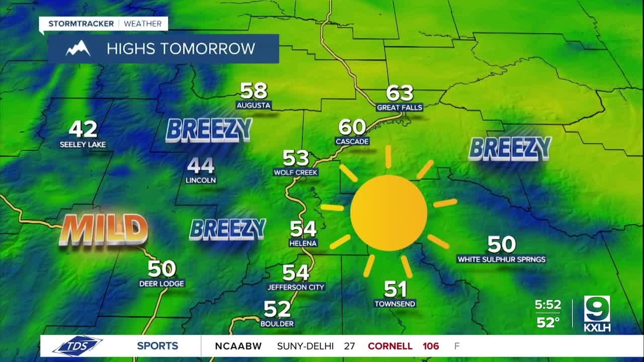 Sunny and unseasonably warm on Wednesday - YouTube
