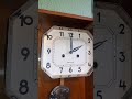 настенные часы ЯНТАРЬ, с боем, 1974 года, СССР