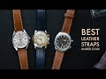 Impressive Leather Watch Straps Under $100 and My Vintage Watch Collection!