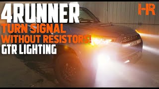 NO RESISTORS & 5 MINUTE 4Runner INSTALL! | GTR Lighting Carbide CANBUS Turn Signal Bulbs