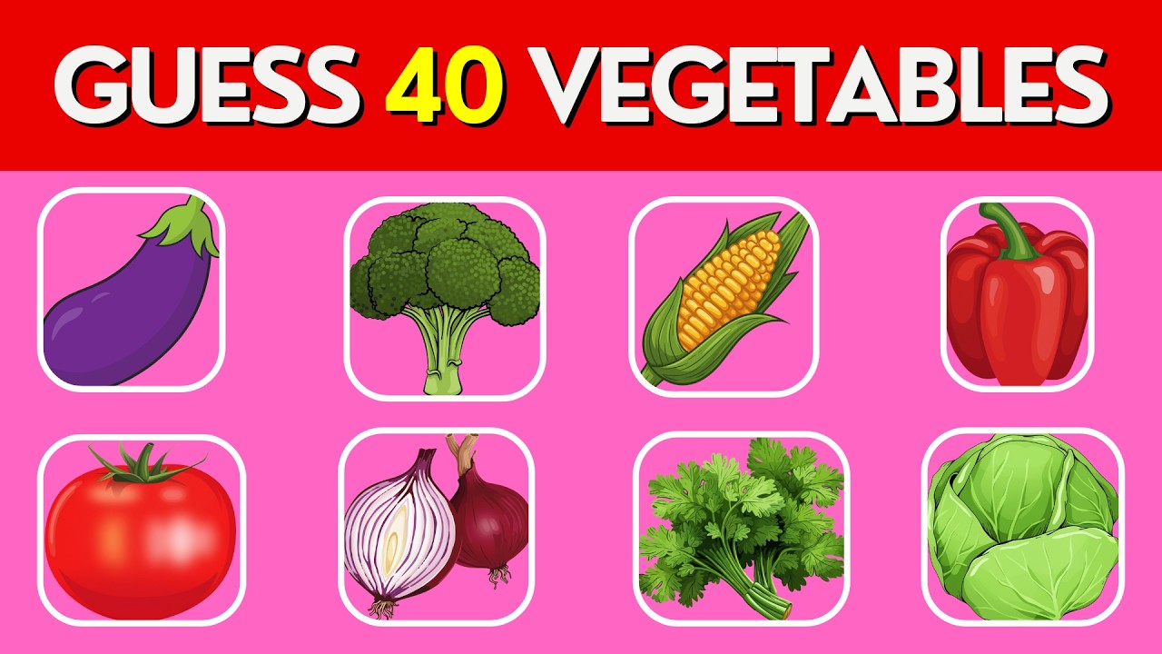 Vegetable Quiz | Only 1% Got All Correct! What's Your Score? 🥦| Quiz Terrain