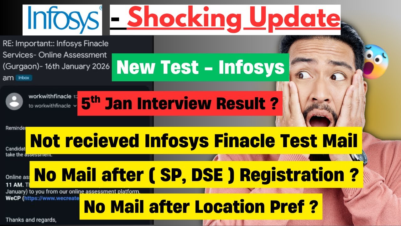🔥Infosys is Hiring | Interview Mail | Updated Exam pattern | Infosys Digital Specialist Engineer