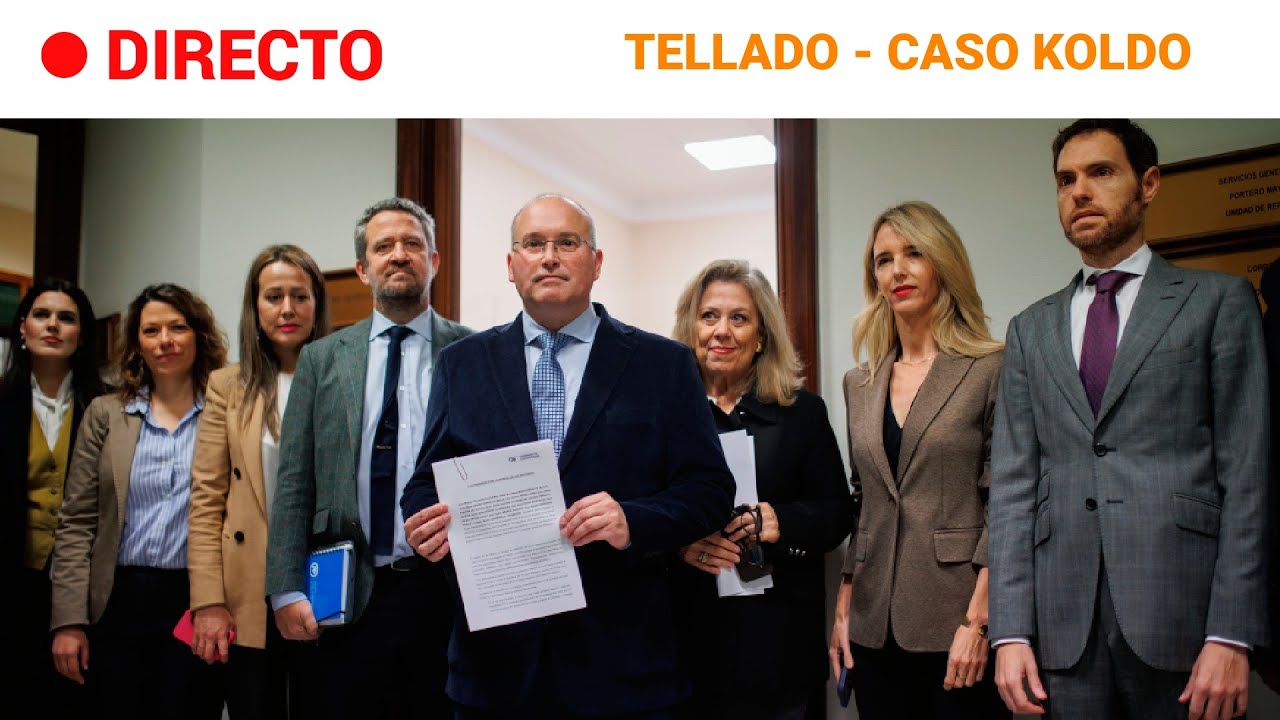 CASO KOLDO: TELLADO registra en el CONGRESO la petición de DIMISIÓN de ARMENGOL | RTVE