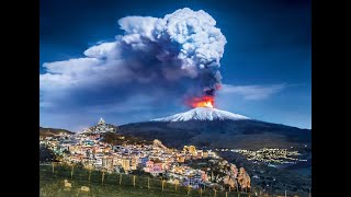 Volcanic eruption in Sicily 2021 | Извержение вулкана Этна на Сицилии