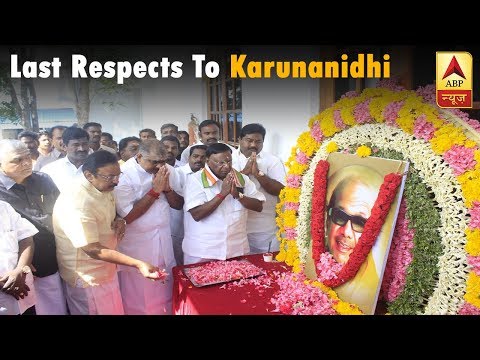 Modi, Rajinikanth And Others Pay Last Respects To Karunanidhi