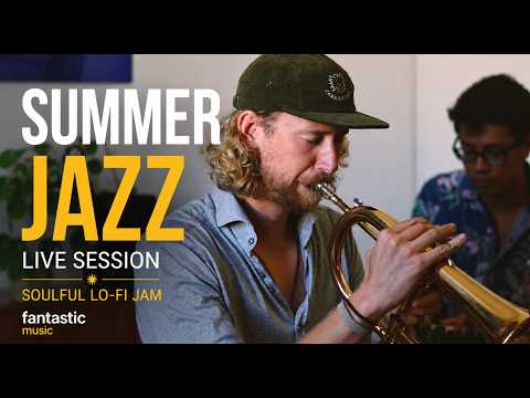 Soulful Jazz Instrumentals ☀️ Live Session for Relaxing, Reading & Study