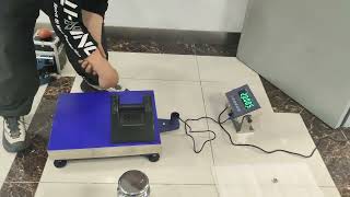 Industrial Platform Scale Calibration | Step-by-Step Guide  #PlatformScale #FloorScale