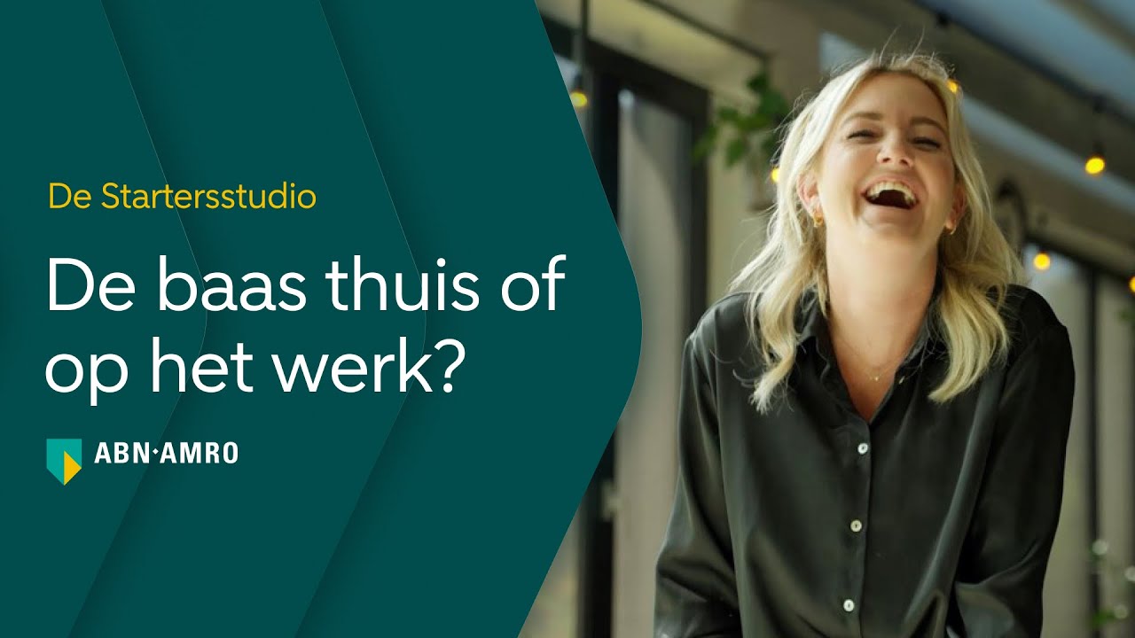 Startersstudio - Wie is de baas op het werk?