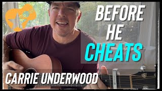 Before He Cheats | Carrie Underwood | Easy Beginner Guitar Lesson