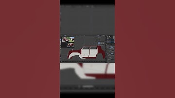 Making 1942 Inspired Car - #timelapse #unity #gamedev #gamedevelopment #blender3d #gamevlog