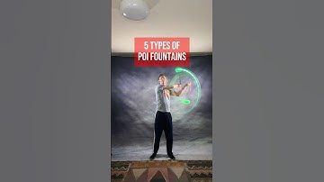 👀5 Kinds of Poi Fountains! #PoiSpinning #FlowArts #TechPoi