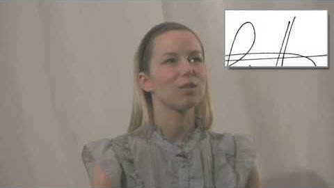 Jennifer M. The Handwriting Analysis Interview Part 2