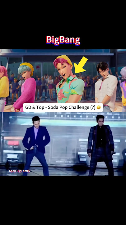 GD & Top - Soda Pop Challenge (?)😆 #kpopdemonhunters #sodapop #지드래곤 #지디 #gdragon #gd #top #netflix