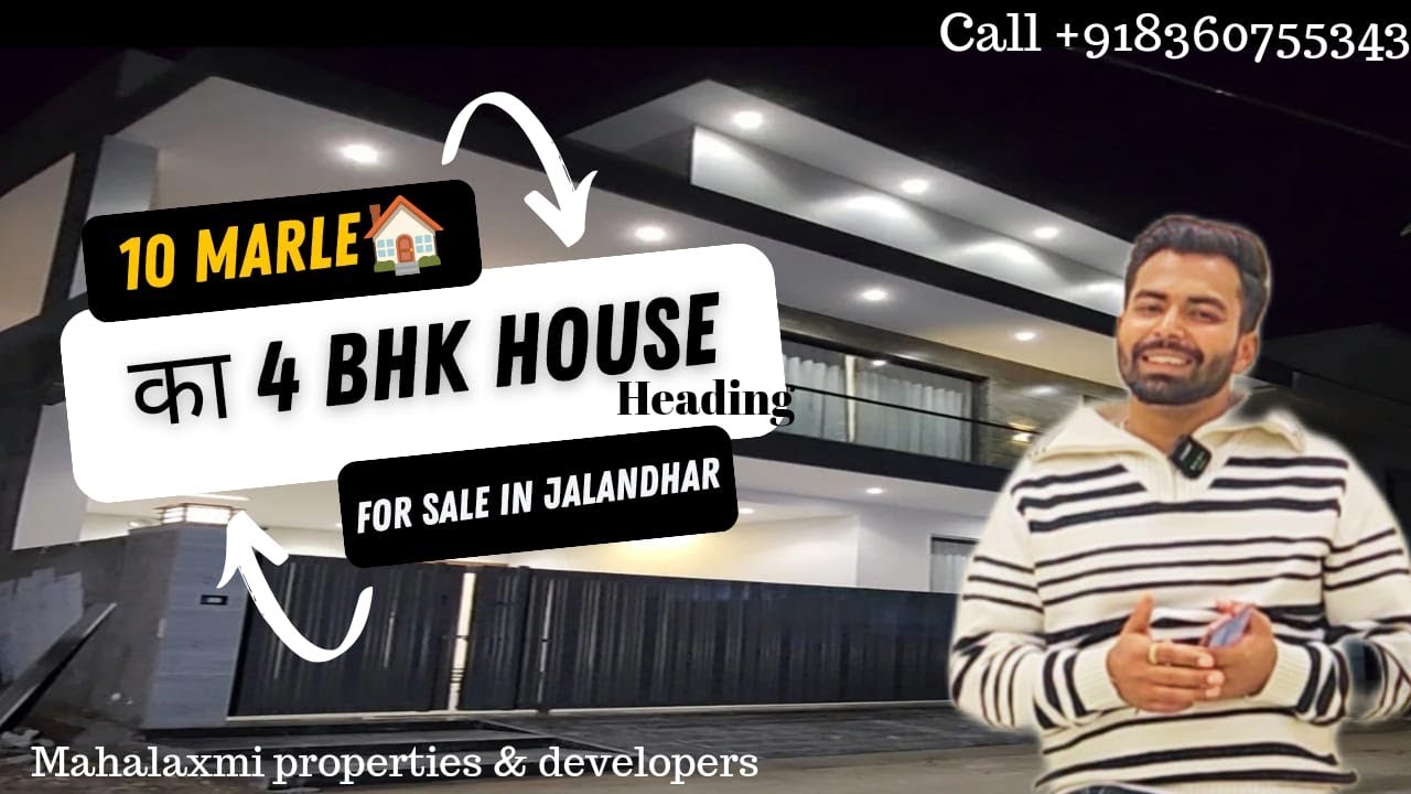 Luxurious 4 Bhk House For Sale In Jalandhar - Must See! 🏠 8360755343 property for sale in jalandhar