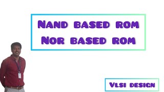 NAND and NOR based ROM