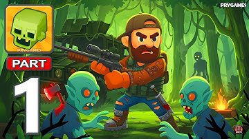 Zombie Road - Gameplay Walkthrough Part 1 - Zombie Survival (Android, iOS)