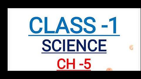 CLASS -1  SCIENCE   CH-5   KEEPING CLEAN AND FIT (PART -1)