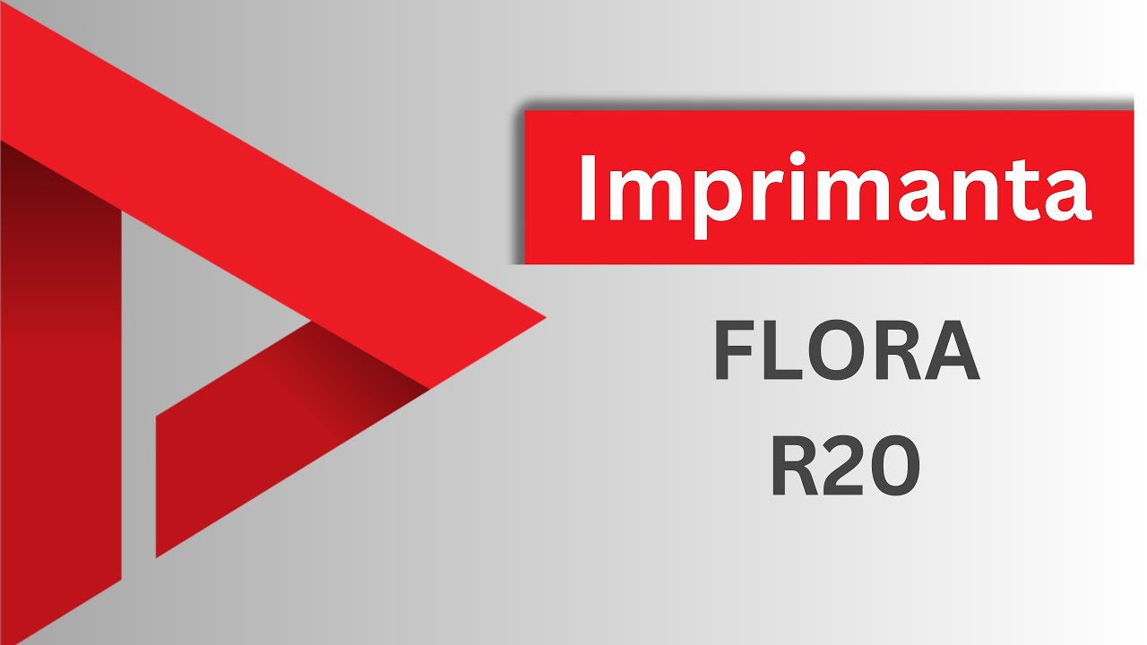 Imprimanta UV Flora R20 - YouTube