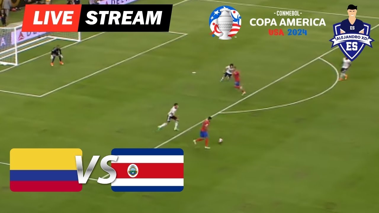 🔴 EN VIVO | COLOMBIA VS COSTA RICA - COPA AMERICA 2024 GRUPO D - YouTube