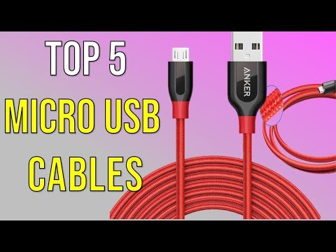 Top 5 bedste mikro-USB-kabler i 2020-hurtige opladningskabler