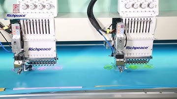 Richpeace 18 heads trace cording embroidery machine