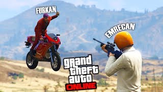 Furkan Geri̇ Döndü - Gta 5 Online Furkanyamanhd,Sesegel,Alioynuyor