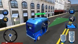 Police Tuk Tuk Auto Rickshaw | Indian Police Tuk Tuk | Android Gameplay FHD screenshot 1