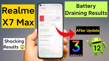 Realme X7 Max Battery Draining After Realme Ui 3.0 Update draining issues 🥺🥺😭🔥