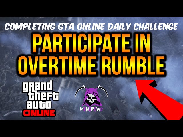 GTA Online Features Triple Rewards in Overtime Rumble and King of the Hill