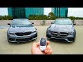 F90 BMW M5 vs 2018 Mercedes AMG E63S Head To Head Review!