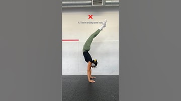 4 reasons why you’re not getting your handstands…🤸🏽‍♂️ #calisthenics #handstands #handstandtips