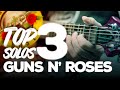 LOS MEJORES SOLOS de SLASH de GUNS N ROSES PARA GUITARRA