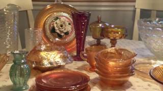 Carnival glass haul...Goodwill & Thrift stores ...for Ebay resale