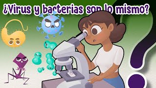 What is the difference between viruses and bacteria?  CuriosaMente 226