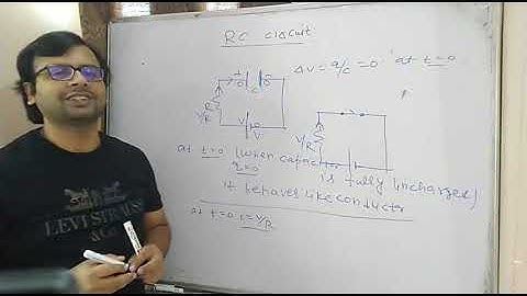 Capacitor Part 5 ( RC Charging Circuit) EWS Enjoy With Subject,Abhay Kumar ( B.Tech,IIT Kanpur)