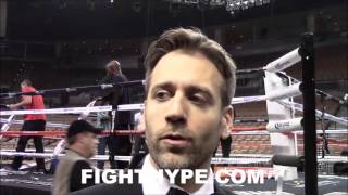 MAX KELLERMAN TALKS CANELO VS. GOLOVKIN; SAYS THE FIGHT WILL HAPPEN SOONER THAN WE THINK