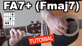 Accordo di FA7+ (Fmaj7) | Tutorial Chitarra