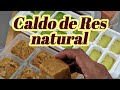 Caldo de Res Natural 🍖