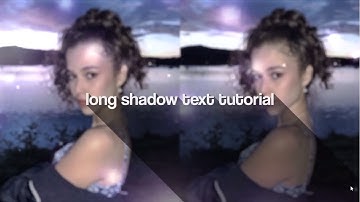 긴 그림자 텍스트 튜토리얼 | 애프터 이펙트