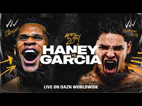 DEVIN HANEY VS RYAN GARCIA LIVE REACTION & BOXING FIGHT COMPANION STREAM!