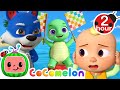 Balloon Boat Race | CoComelon Animal Time | Animals for Kids