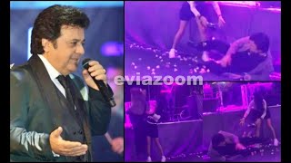 EviaZoom.gr - Σε νυχτερινό κέντρο της Χαλκίδας: Ο Τερλέγκας παραπάτησε και έπεσε από τη σκηνή...