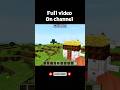Minecraft Small House Tutorial | Easy Survival Starter Base! #minecraft #minecraftbuild #gaming