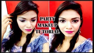 PARTY MAKEUP LOOK|PURPLE DRESS MAKEUP TUTORIAL BY THAT GLAMUP QUEEN|