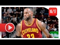 LeBron James Full Highlights vs Timberwolves (2017.02.01) - 27 Pts, 12 Ast, 8 Reb