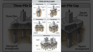 Different Types of Pile Caps in Foundation Design Civil Engineering Tips