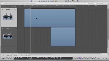 Logic Pro 9 - Split Regions at Playhead SPEED TIP