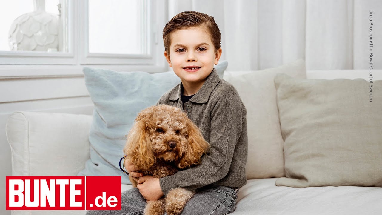 Prinz Oscar von Schweden – An seinem 7. Geburtstag zeigt der Prinz stolz seine Zahnlücke