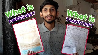 Transcript and Marksheet | What is transcript ? | How to get transcript | Use of transcript screenshot 5